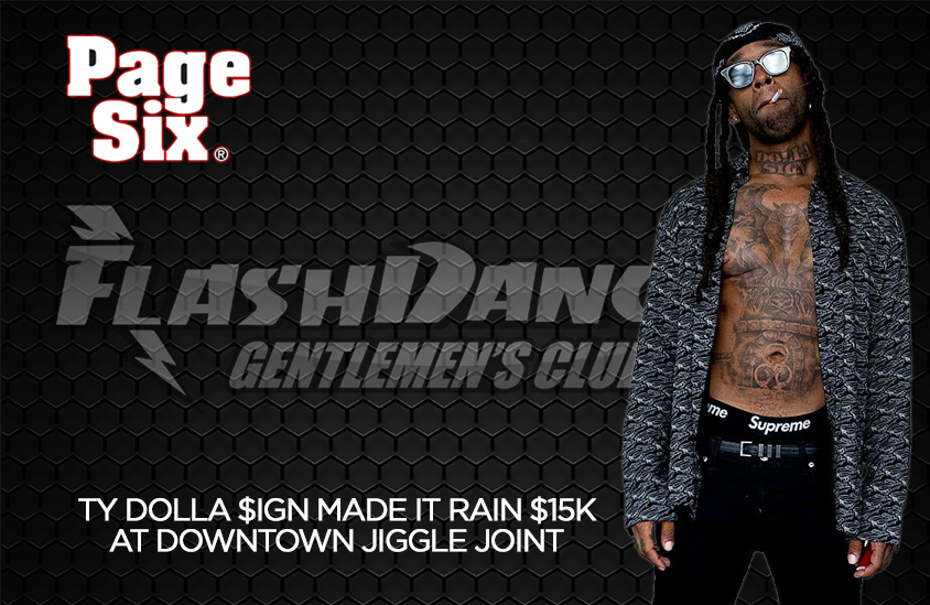 Ty Dolla Sign at FlashDancers